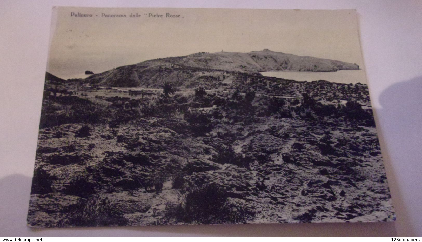 ITALIE PALINURO PANORAMA DALLE PIETRE ROSSE  TIMBREE - Otros & Sin Clasificación