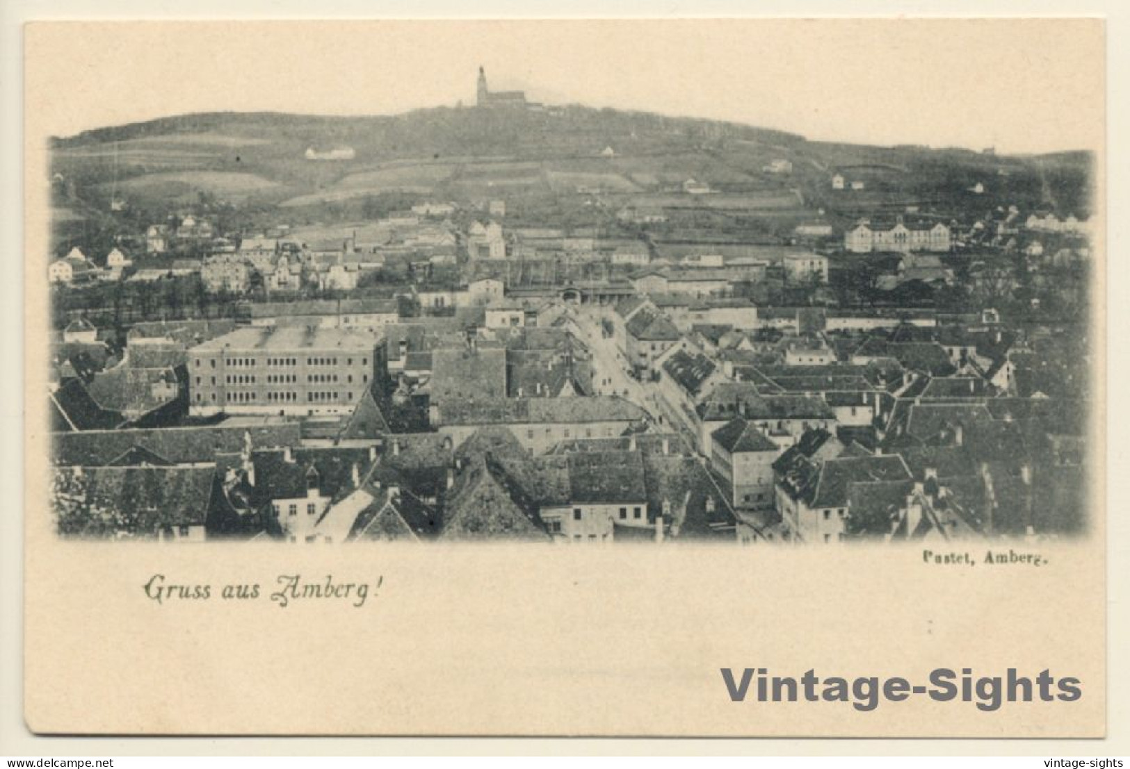 Amberg / Germany: Total View (Vintage PC 1900s) - Amberg