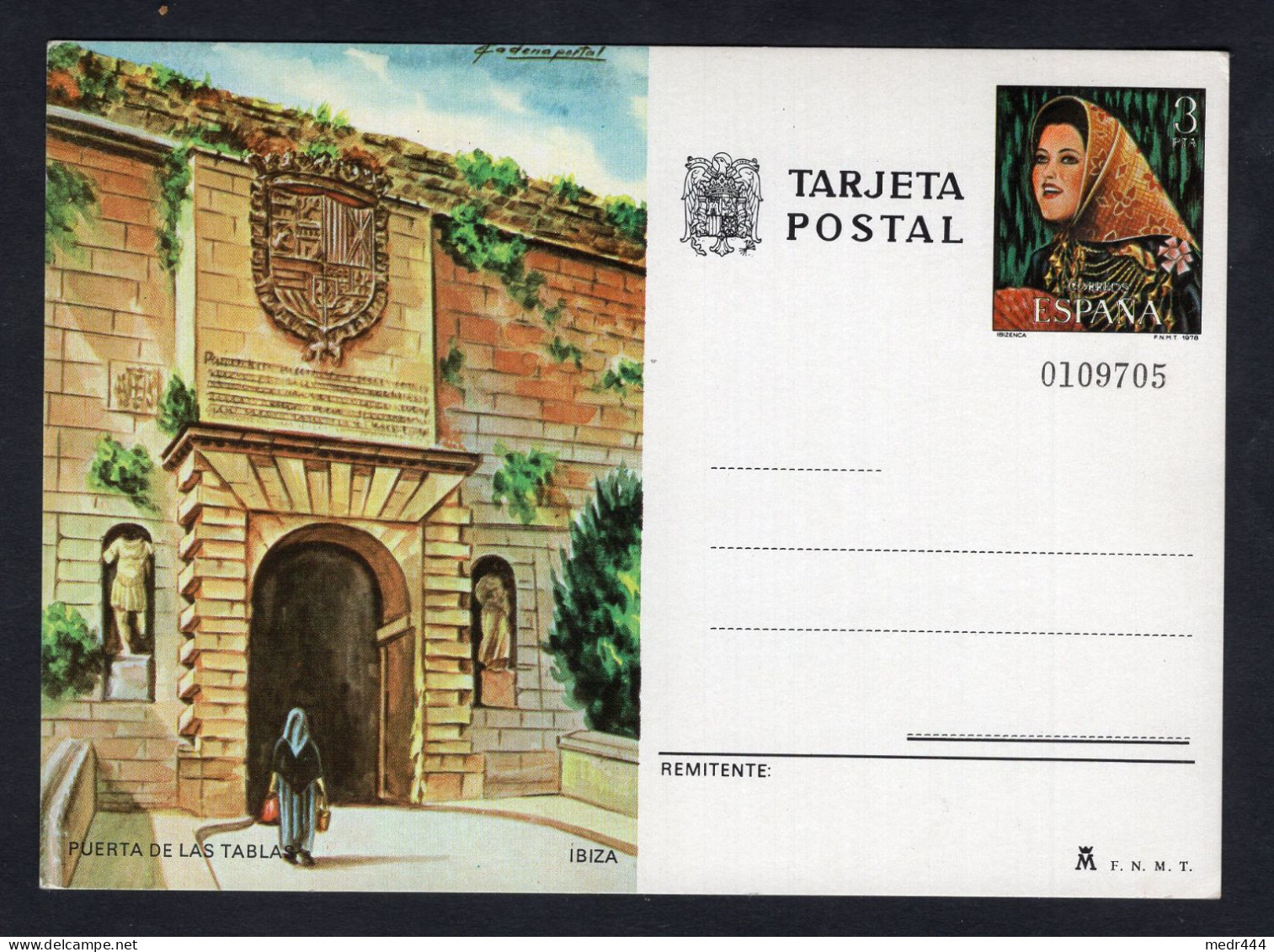 Spain/Espagne 1978 - Maximum Card - Sites & Monuments Ibiza - Excellent Quality - Superb*** - Tarjetas Máxima