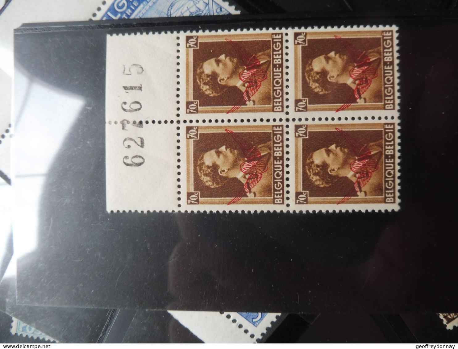 Belgique Belgie Dienstzegels Service S 24 Bloc Bl Blok 4 Neuf Luxe ** - Mint