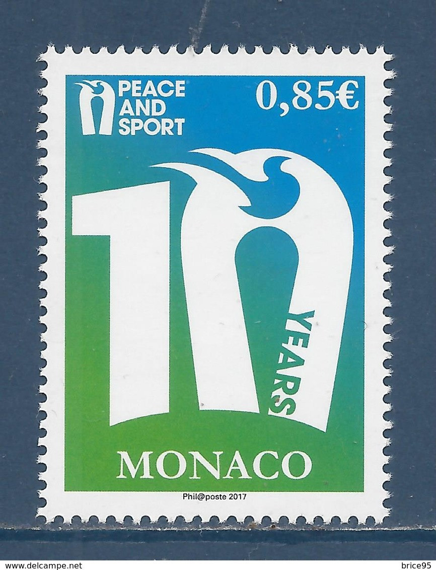 Monaco - YT N° 3090 ** - Neuf Sans Charnière - 2017 - Nuovi