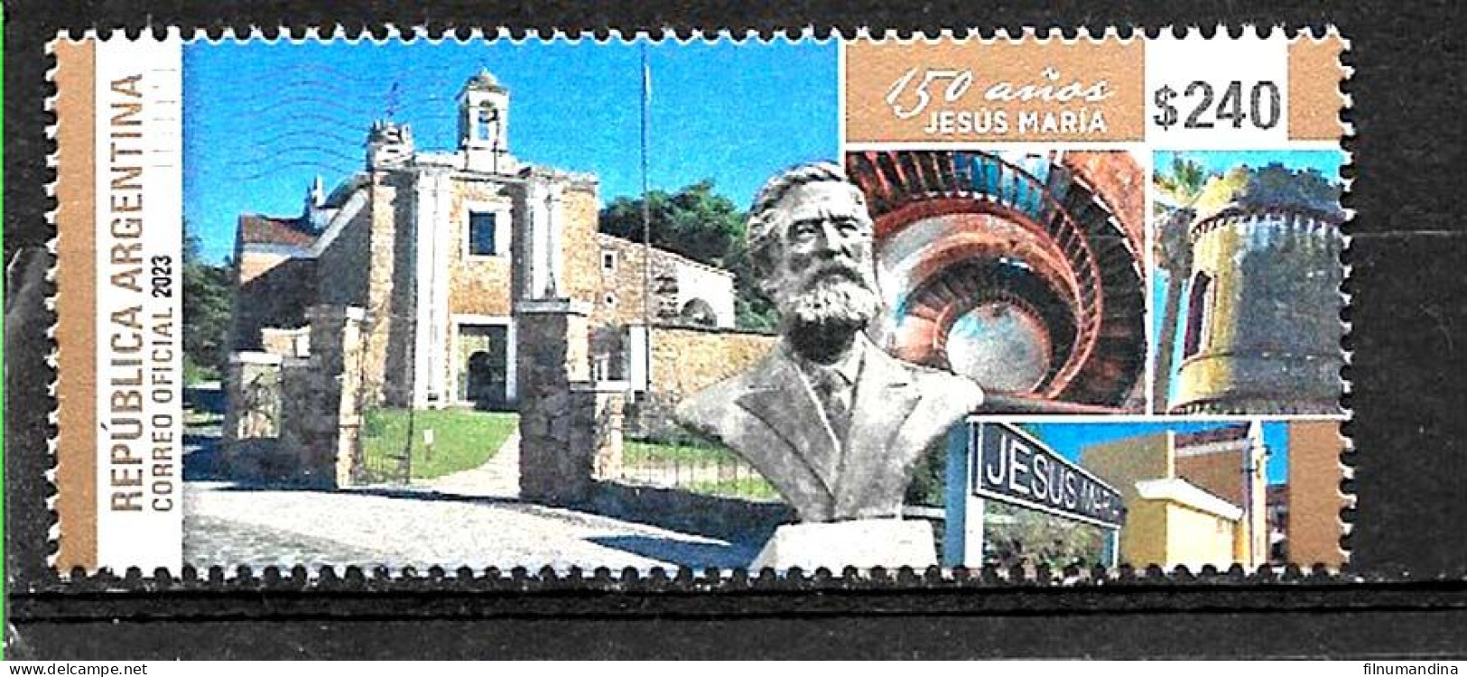 #75267 ARGENTINA 2023 JESUS MARIA CITY 150th ANIVERSARY  Architecture MNH - Neufs