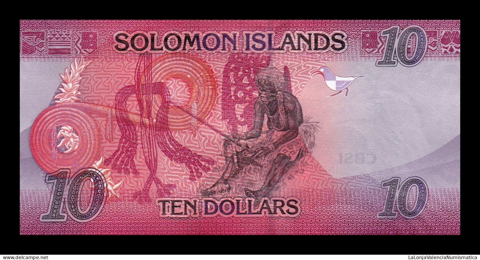 Islas Salomón Solomon 10 Dollars 2017 (2023) Pick 33b New Sign Sc Unc - Solomon Islands