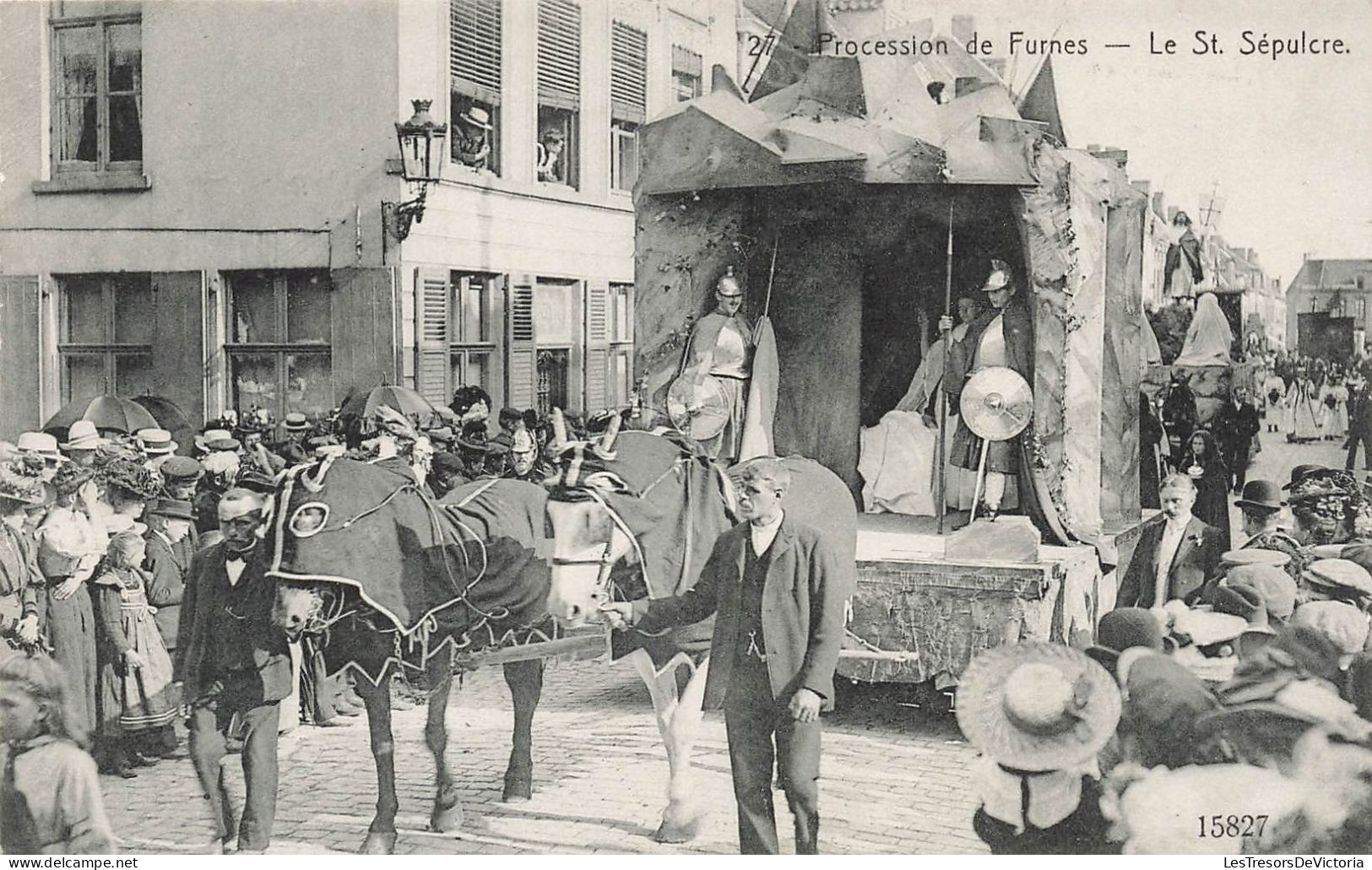 BELGIQUE - Procession De Furnes - Le Saint Sépulcre - Animé - Carte Postale Ancienne - Autres & Non Classés