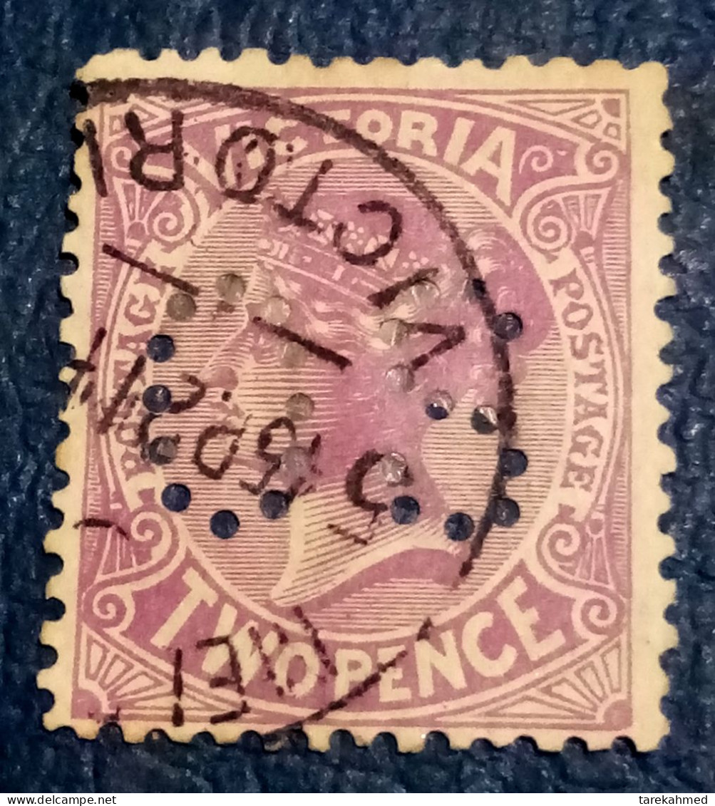 Victoria, SG211, 1883, 2d MAUVE ، - Used Stamps