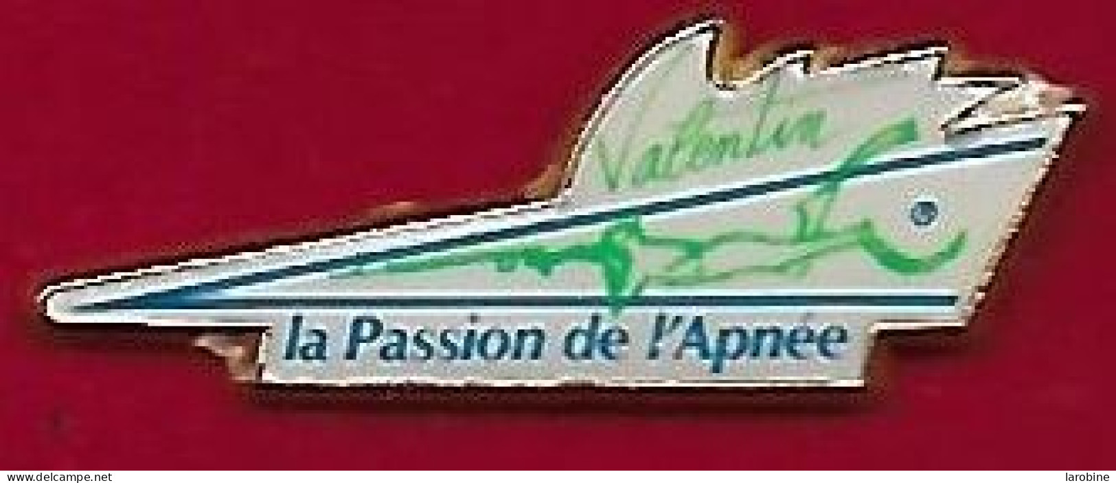 @@ Plongée Le Plongeur La Passion De L' Apnée Livre De Valentin Apnéiste (2x3.8) @@pl437a - Diving