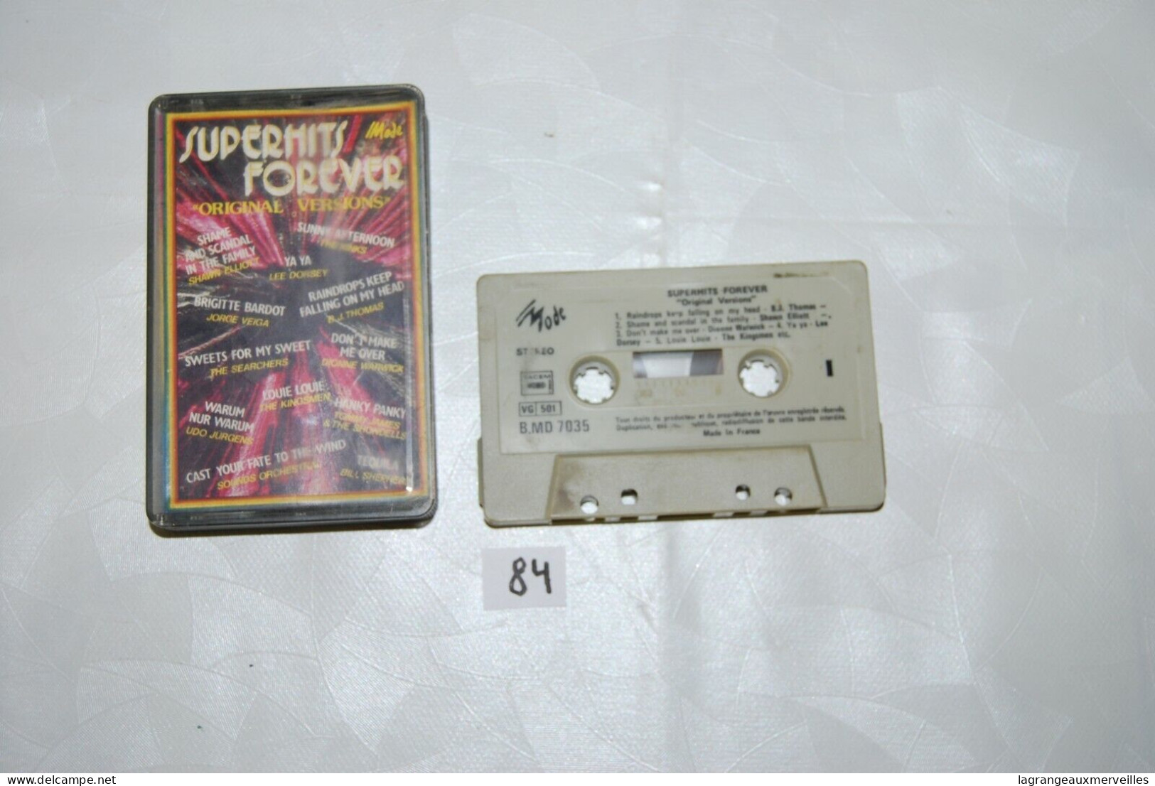 C84 K7 Cassette Audio - Super Hits Forever - Beta-Tapes