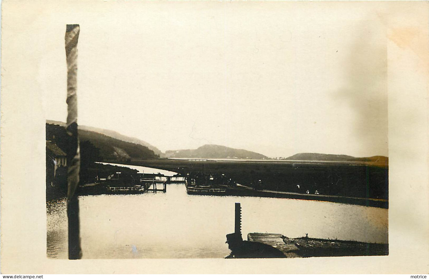 ECOSSE - Caledonian Canal, écluse Du Fort William, Carte Photo Vers 1900. - Inverness-shire