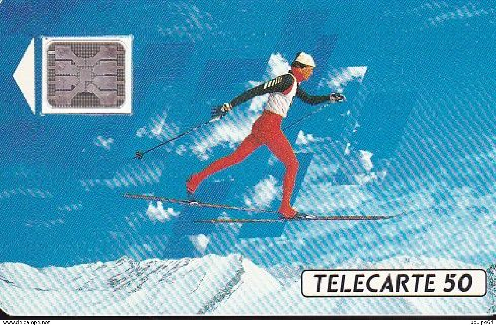 F205A  11/1991 SKI DE FOND 50 SC5 (5 N° Noirs) - 1991