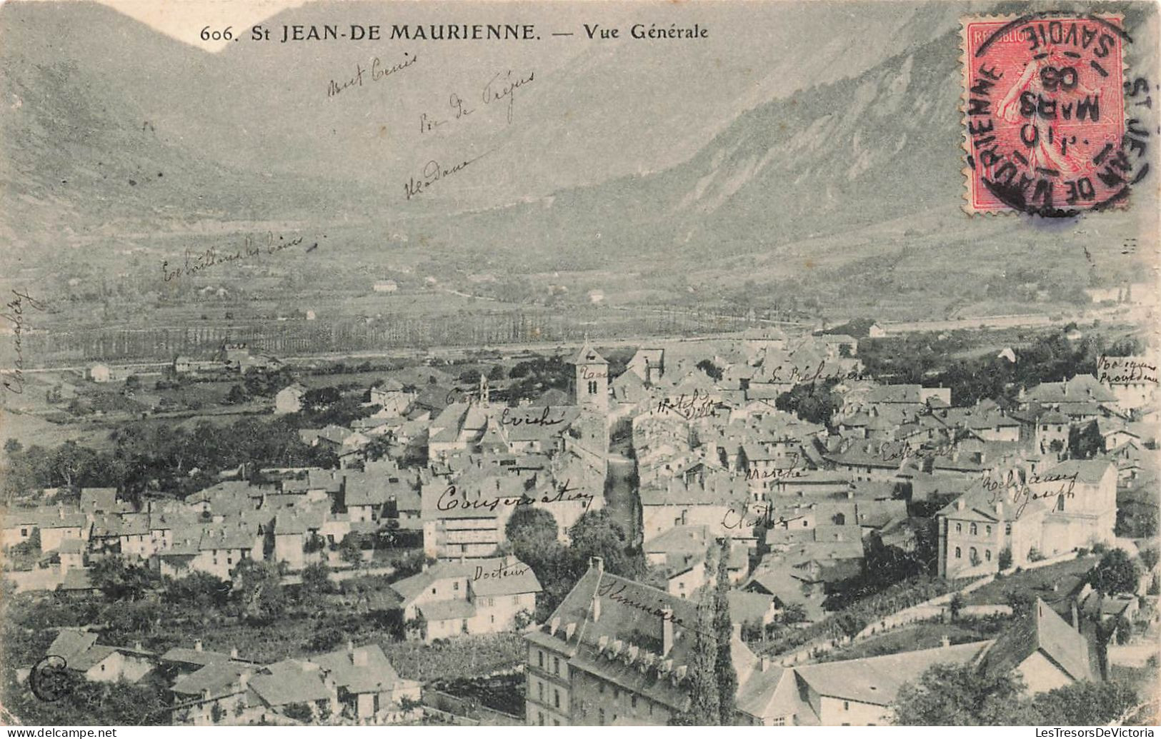 FRANCE - St Jean De Maurienne - Vue Générale  - Carte Postale Ancienne - Saint Jean De Maurienne