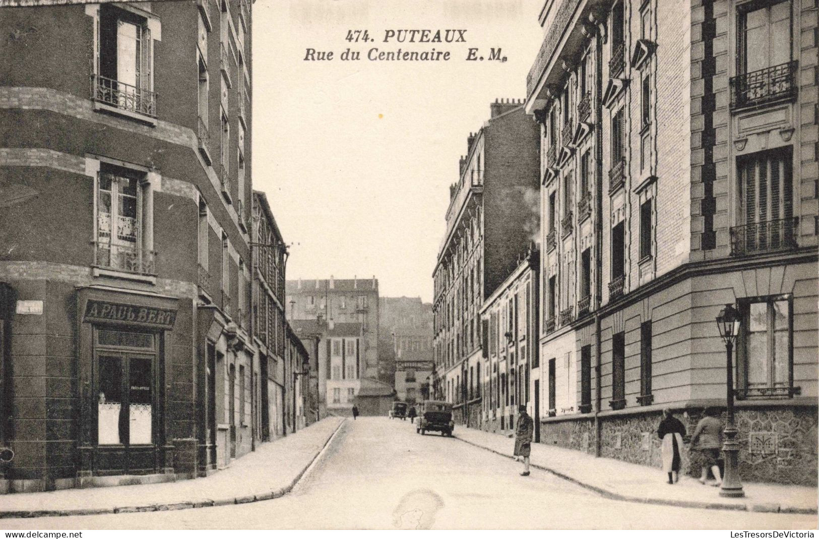 FRANCE - Puteaux - Rue Du Centenaire - Carte Postale Ancienne - Puteaux