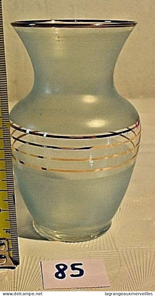 C85 Vase En Verre Avec Dorure - Karaf