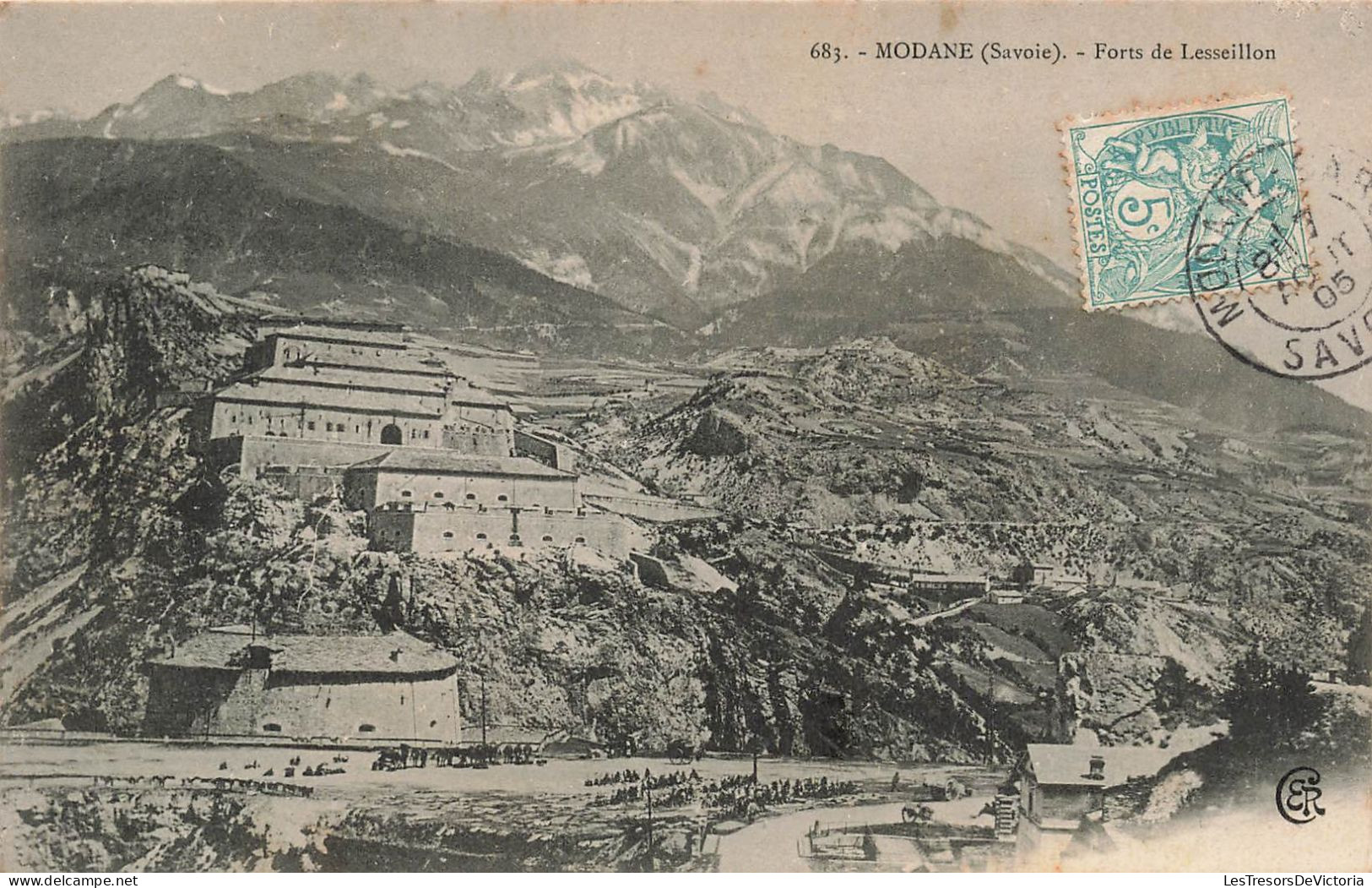 FRANCE - Modane - Forts De Lesseillon - Carte Postale Ancienne - Modane