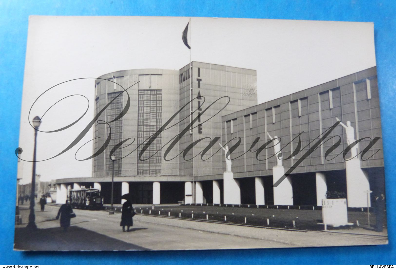 Section Batiment Italie  Exposition France?  Carte Photo - Expositions