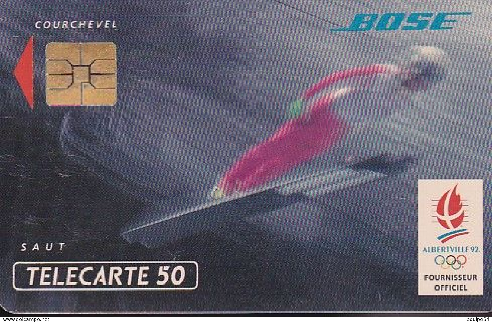 F211  12/1991 BOSE " Saut à Ski " 50 SO3 - 1991