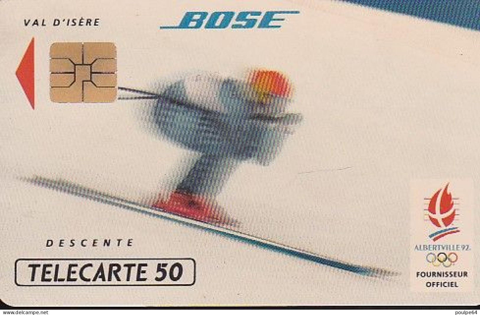 F212  12/1991 BOSE " Descente " 50 SO3 - 1991
