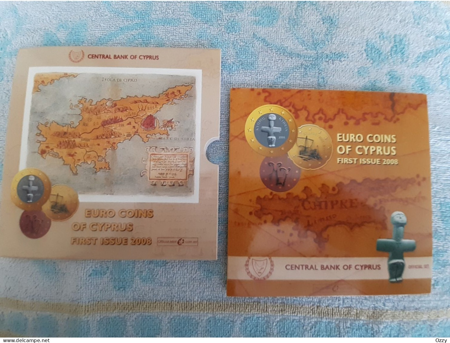 Euro Set Cyprus 2008 FDC - Zypern