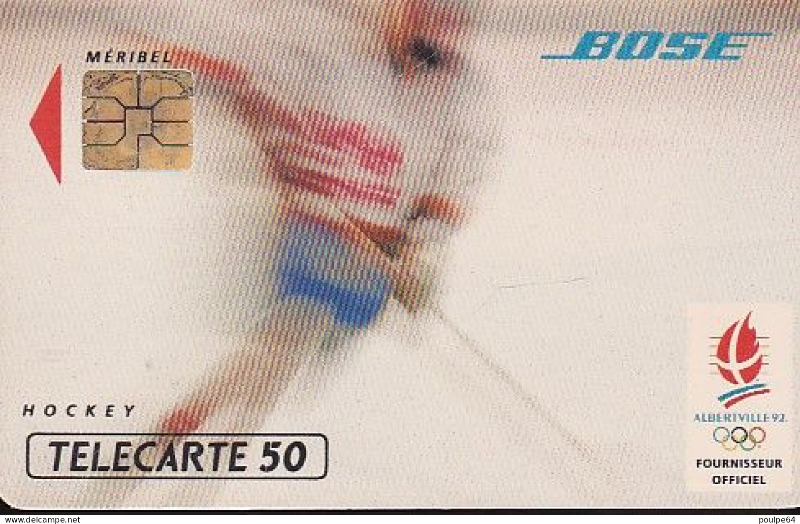 F213  12/1991 BOSE " Hockey Sur Glace " 50 SO3 - 1991