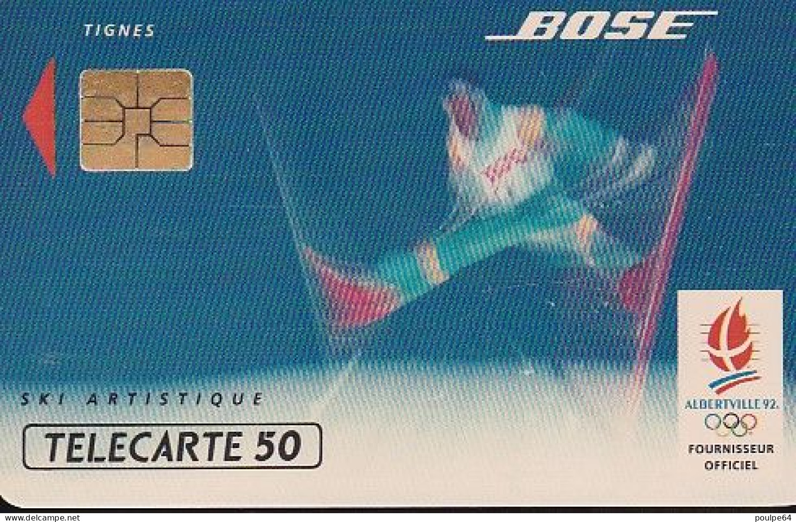 F219  12/1991 BOSE " Ski Artistique " 50 SO3 - 1991