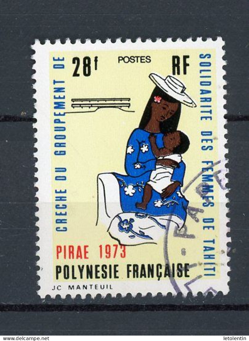 POLYNESIE : SOLIDARITÉ POUR LES FEMMES - N° Yt 93 Obli. - Gebraucht