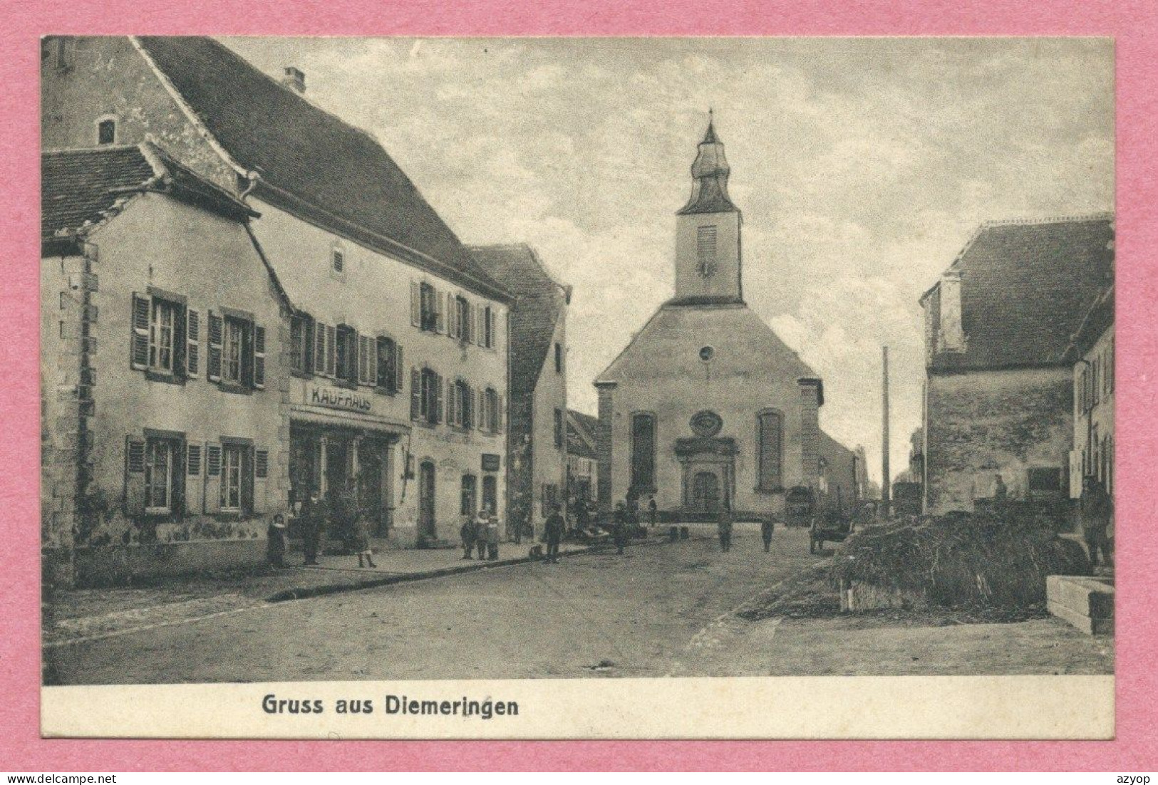 67 - Gruss Aus DIEMERINGEN - Eglise - Kaufhaus - Diemeringen