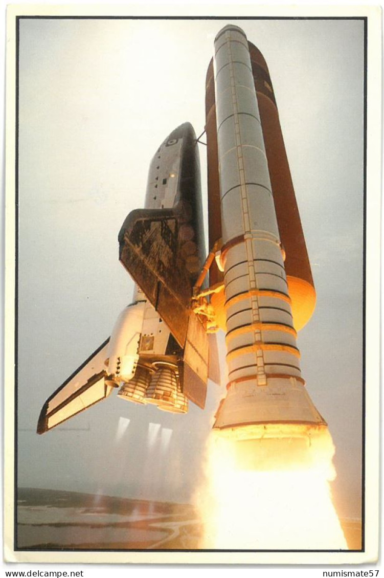 CP Space Shuttle - Navette Spaciale CHALLENGER - Photo Courtesy Of NASA N° HSC-517 - Espace