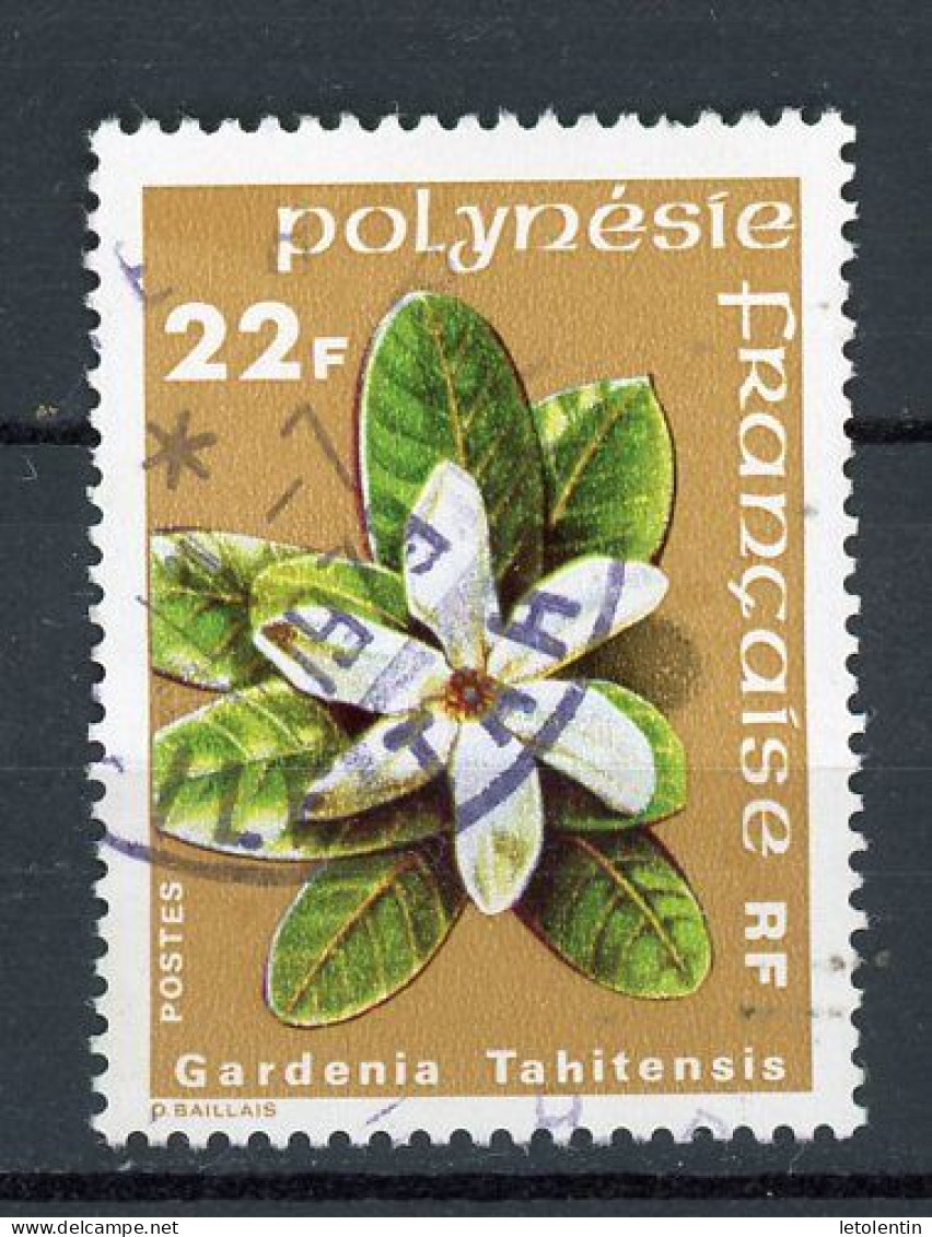 POLYNESIE : FLORE - N° Yt 129 Obli. - Usados