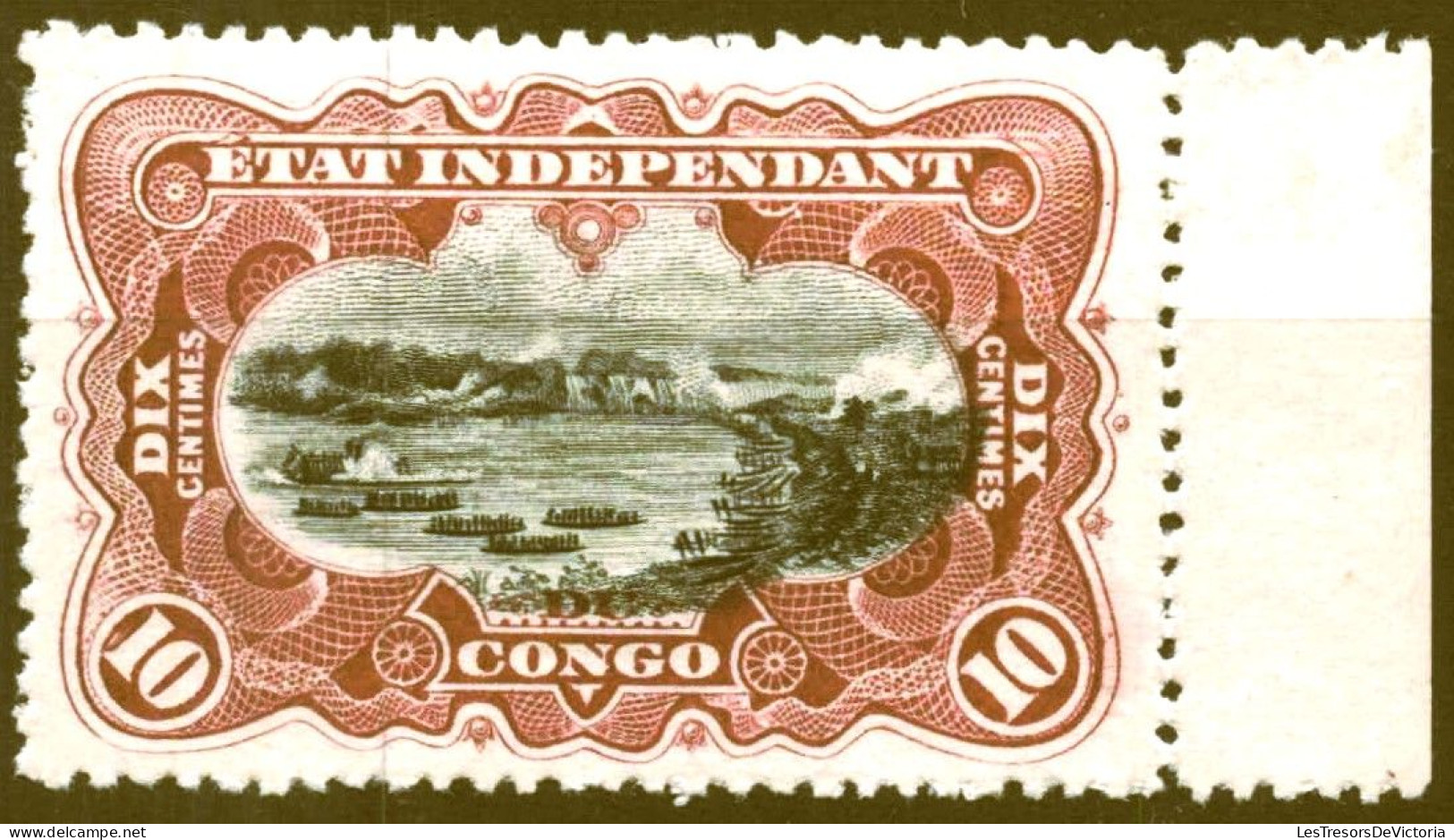 Timbres - Etat Indépendant Du Congo - 1894 - Type "Mols" - COB 17* - Cote 26 - 1884-1894