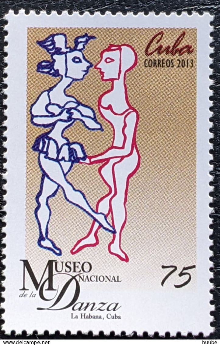 Cuba, 2013, Mi 5758, 15th Anniversary Of The National Dance Museum, 1v, MNH - Danse