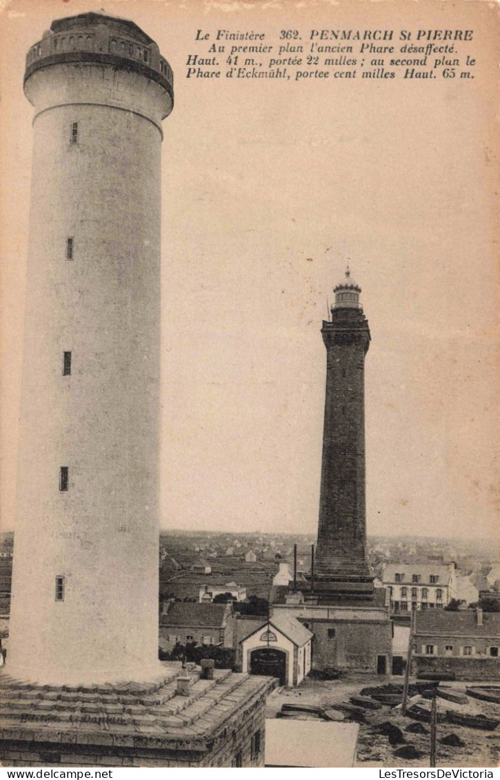 FRANCE - Penmarch Saint Pierre - Ancien Phare Désaffecté  - Carte Postale Ancienne - Penmarch