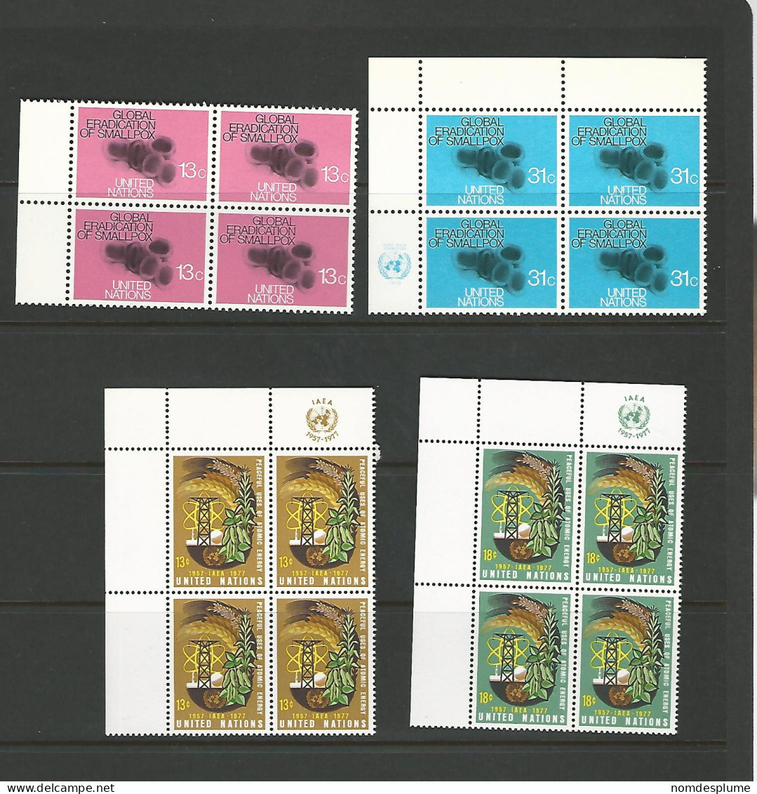 53956 ) Collection United Nations Block - Collections, Lots & Series