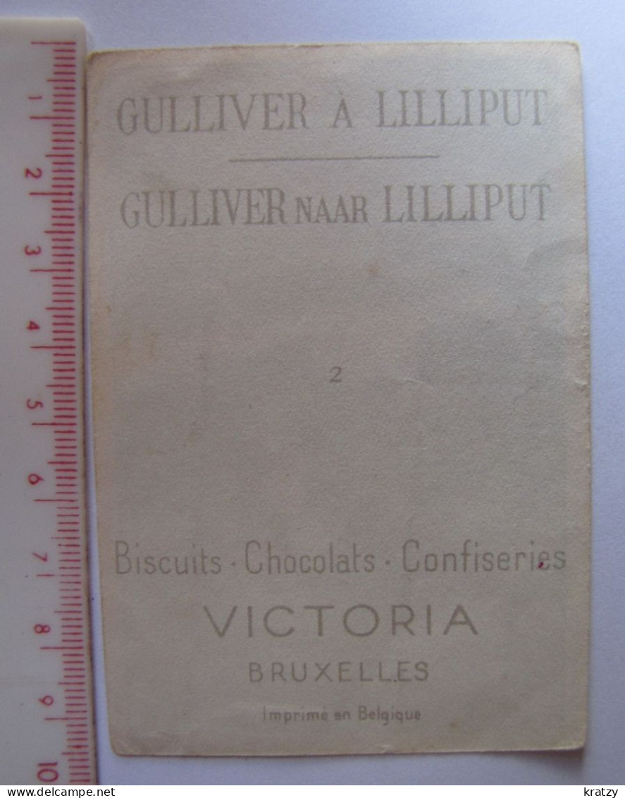 CHROMOS - Chocolat Victoria - Gulliver à Lilliput - Victoria