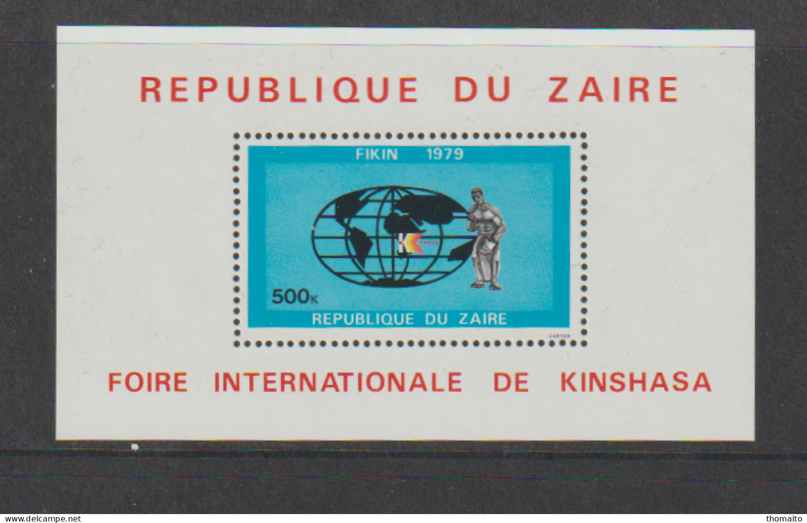 Zaïre - 1979 - OBP/COB BLOK 35 - MNH/NSC/** - Unused Stamps