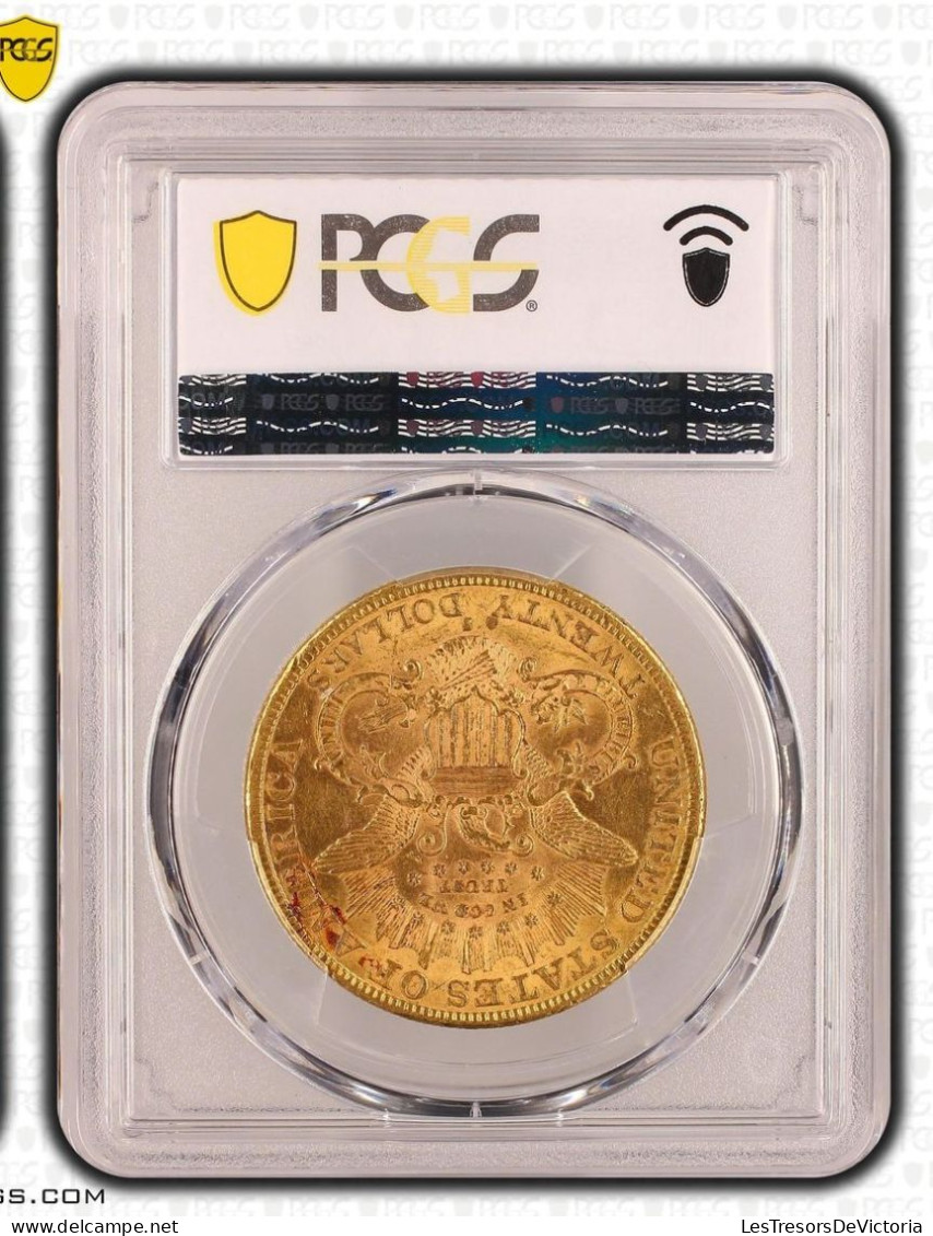 Monnaie - Etats-Unis - Référence Certificat PCGS  47424182 - 1892 - 20$ - Sammlungen
