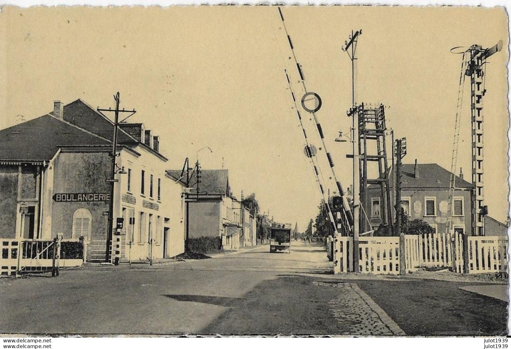 AUBANGE . HALANZY . ATHUS ..-- Environs De La GARE . 1954 Vers DISON ( Mr Julien LEMMERIS ) . Vverso . - Aubange