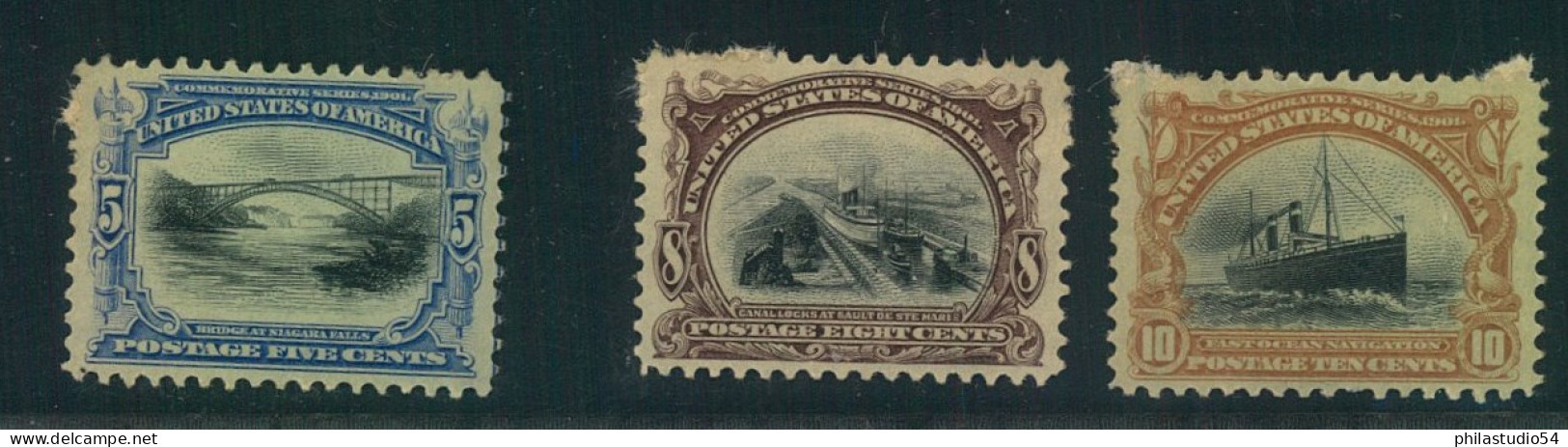 1900, PANAMERICAN EXHIBITION BUFFALO Mint- - Unused Stamps