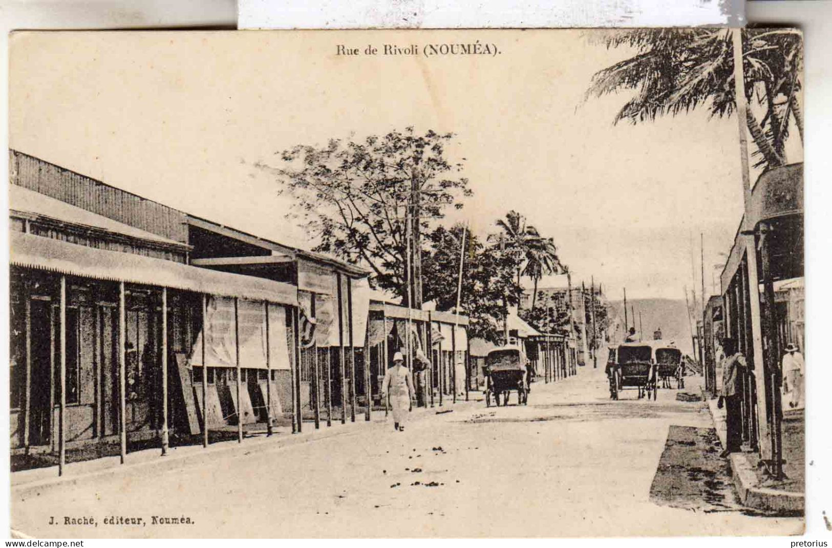 NOUVELLE CALEDONIE - RUE DE RIVOLI - NOUMÉA - Nouvelle Calédonie