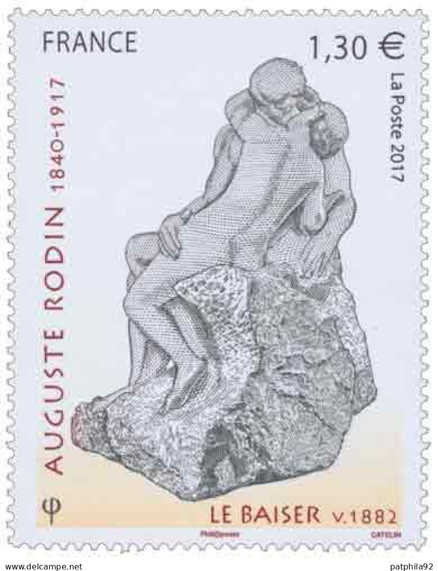 Timbre France 2017 Neuf** MNH YT 5168 Augute Rodin. - Neufs