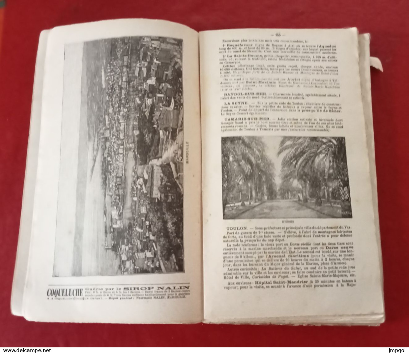 Chemins de Fer Paris Lyon Méditerranée Livret Guide Officiel Service d'Eté 1900 Horaires Voyages Circulaires Excursions