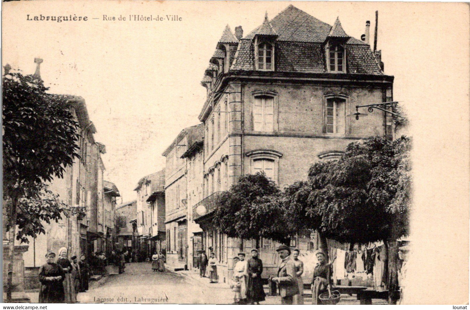 81 LABRUGUIERE - Rue De L Hôtel De Ville - Labruguière