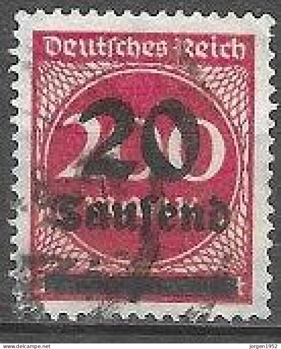 GERMANY # FROM 1923 STAMPWORLD 280 - 1922-1923 Lokale Uitgaves