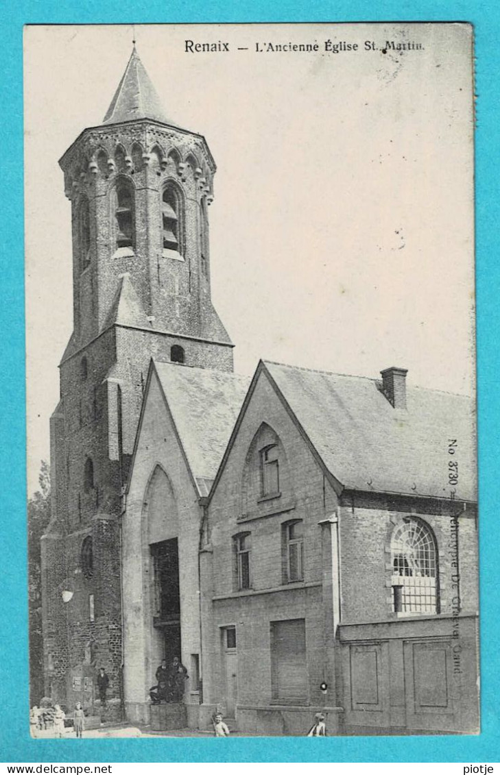 * Ronse - Renaix (Oost Vlaanderen) * (Héliotypie De Graeve, Nr 3730) Ancienne église Saint Martin, Church, Kerk - Renaix - Ronse