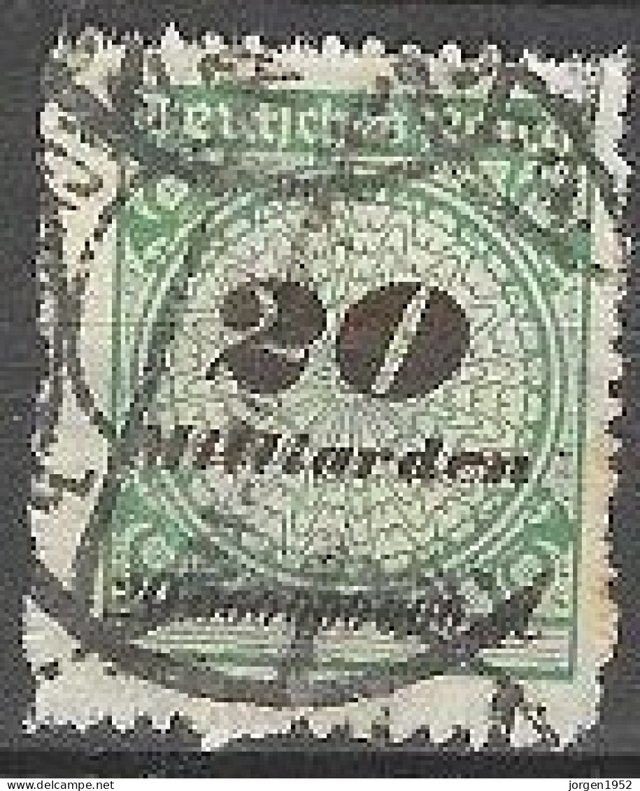 GERMANY # FROM 1923 STAMPWORLD 327 - 1922-1923 Lokale Uitgaves