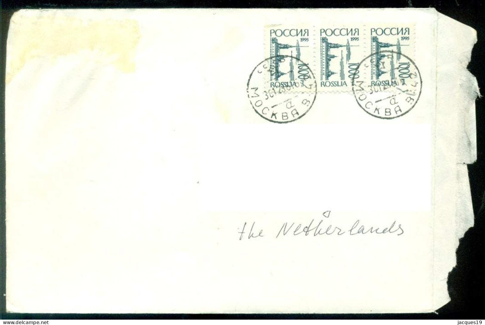 Russia Cover To Netherlands With Mi 414 (3) - Lettres & Documents