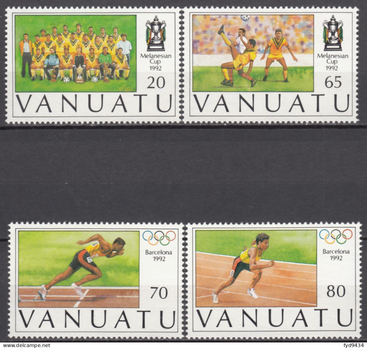 Du N° 891 Au N° 894 - X X - ( E 1660 ) - Vanuatu (1980-...)