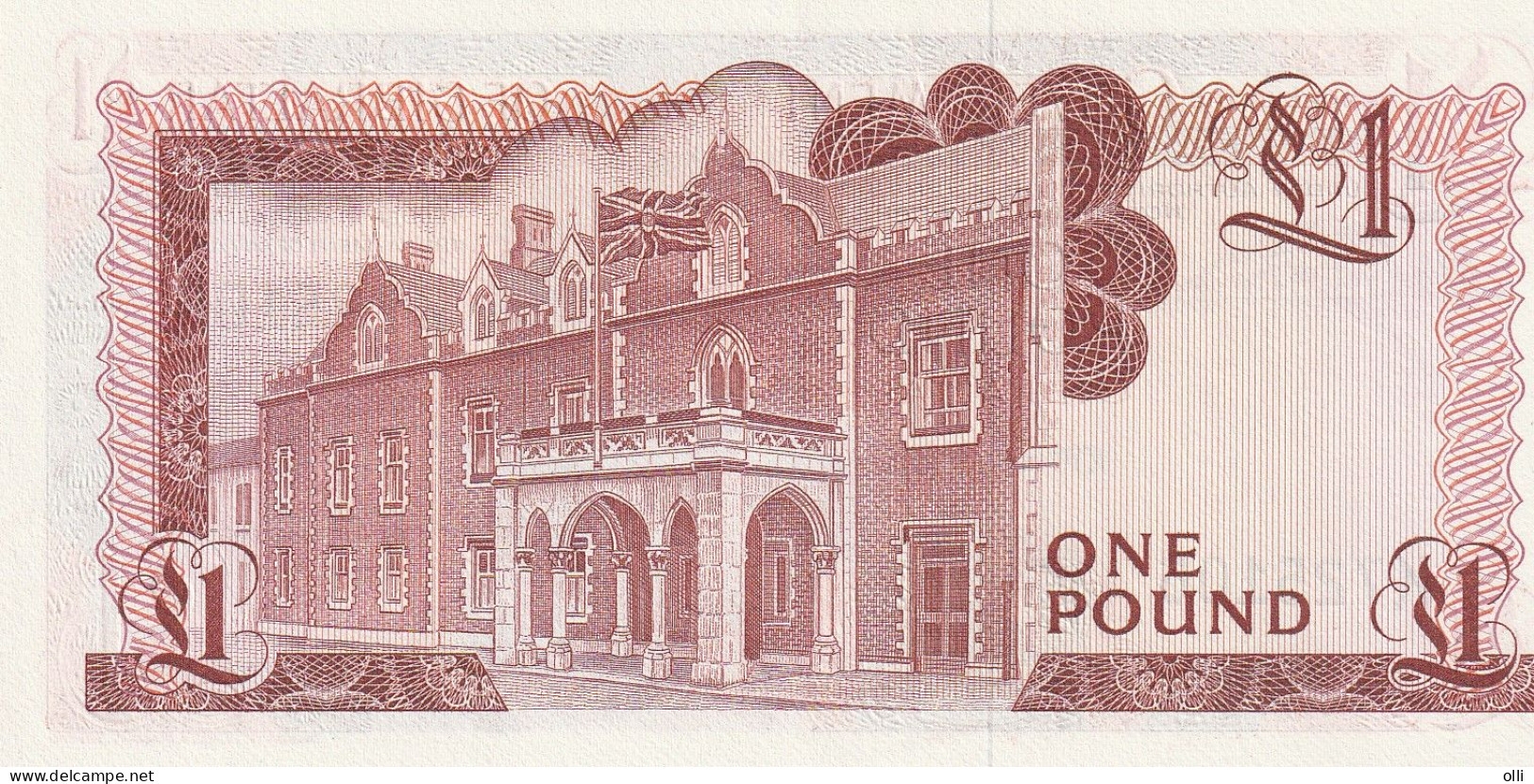 Gibraltar 1 Pound Pick 20c 1983 UNC - Gibraltar