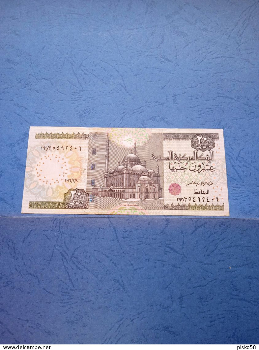 EGITTO-P74a 20P 2016-2020  UNC - Egypte