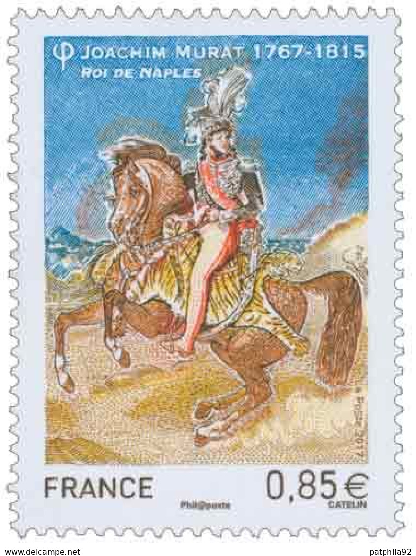 Timbre France 2017 Neuf** MNH YT 5157 Joachim Murat 1767 - 1815 Roi De Naples. - Neufs