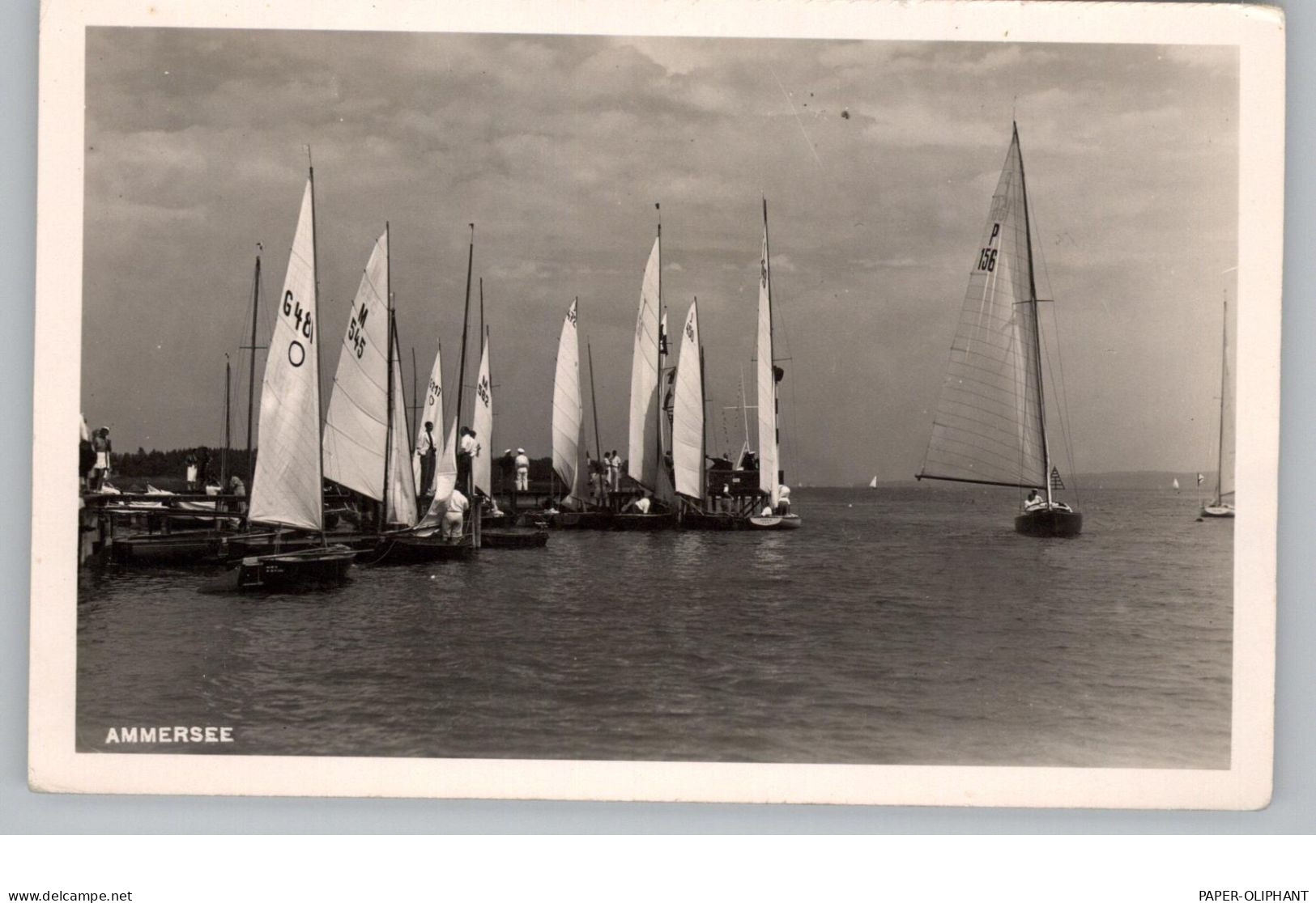 8036 HERRSCHING, Segelregatte Auf Dem Ammersee - Herrsching