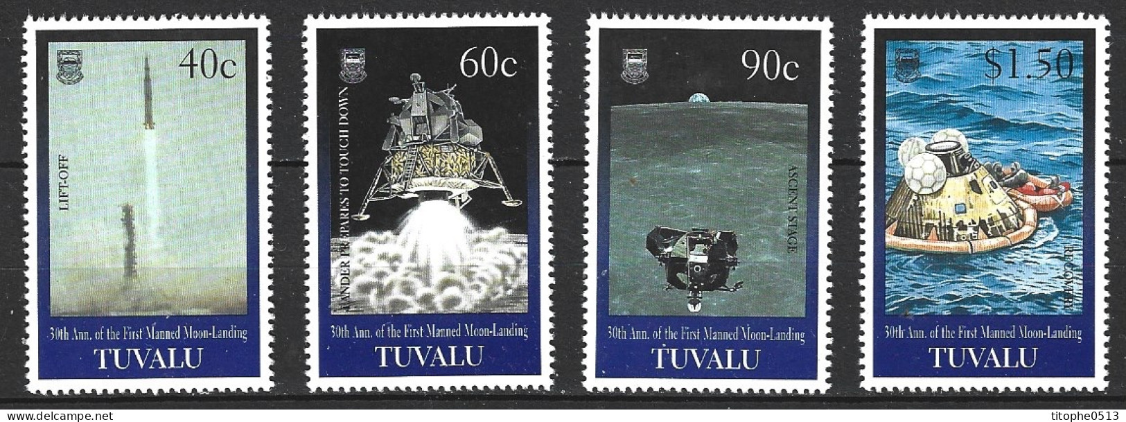 TUVALU. N°772-5 De 1999. Premier Homme Sur La Lune. - Oceanía